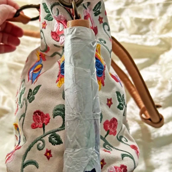 Embroidered Satchel Bag - Picture 14 of 16